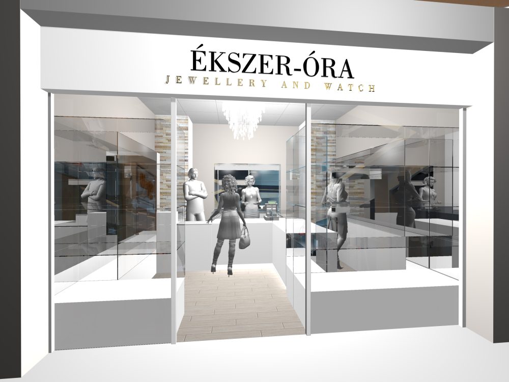 Kész belsőépítészeti elgondolás látványtervezése