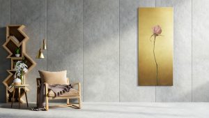 Magos Rita: Száraz rózsaszál aranyban, látvány